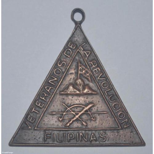 Philippine Veteranos De La Revolution Filipinas, 1 RA Epoca 1896 AGUINALDO Medal