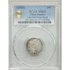 China: Kuang-hsü Double Obverse Mule Mint Sport 10 Cents ND (1908) MS61 PCGS