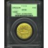 1849 $10 Oregon Exchange Co. Ten Dollar XF40 PCGS. K-2
