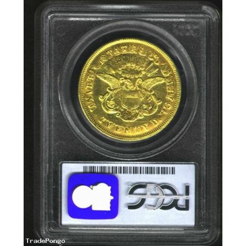 1861 $20 Clark, Gruber & Co. Twenty Dollar (K-8) Struck