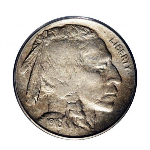 1916 5C Doubled Die Obverse AU55 PCGS