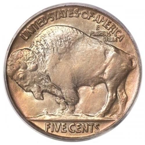 1916 5C Doubled Die Obverse Buffalo nickel MS64 PCGS