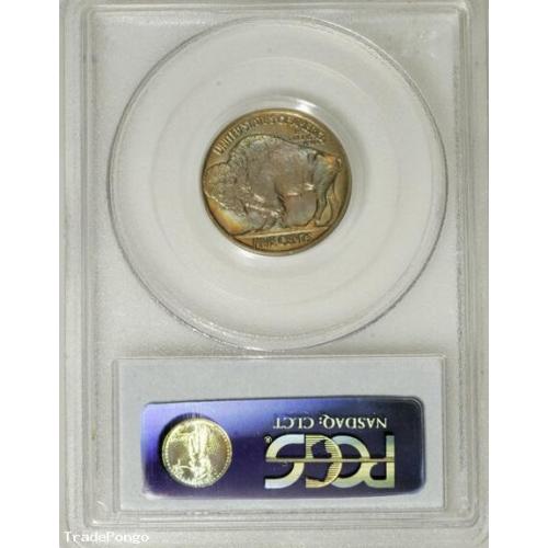 1916 5C Doubled Die Obverse Buffalo nickel MS64 PCGS