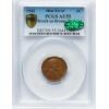 1943 1C Struck on a Bronze Planchet AU55 PCGS. CAC