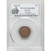 1943-D 1C Struck on a Bronze Planchet MS64 Brown PCGS