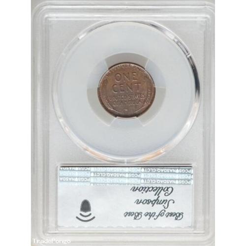 1943-D 1C Struck on a Bronze Planchet MS64 Brown PCGS
