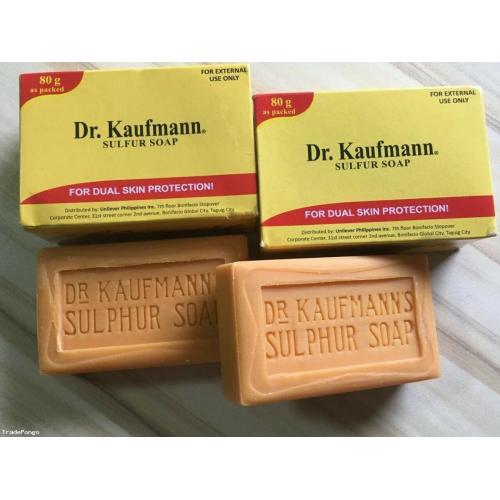 Dr. Kaufmann Sulfur Soap (3 Bars x 80g) Dual Skin Protection