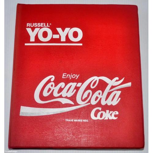 12 Phil Issue Yo-Yo JACK RUSSELL PROMOTIONAL Folder Set Coca Cola, Fanta