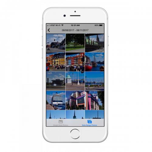 iOS App - Search Photos By Date