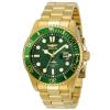 Invicta Pro Diver Stainless Steel Green Dial Men's Watch