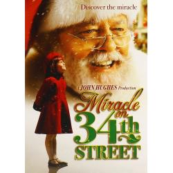 MIRACLE ON 34th STREET Christmas DVD, New, Free Shipping
