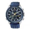 CITIZEN Eco Drive Blue Angels World Chronograph Men's Watch