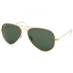 Ray Ban Aviator 58mm Classic Green Sunglasses