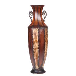 Elegant Expressions by Hosley Metal Vase