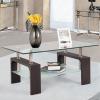 Costway Rectangular Tempered Glass Coffee Table