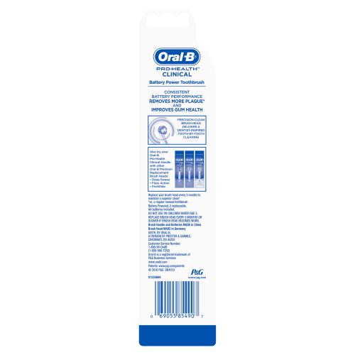Oral-B Pro-Health Clinical Battery Power Toothbrush