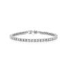 Gem Stone King Stunning Cubic Zirconia CZ 7 Tennis Bracelet