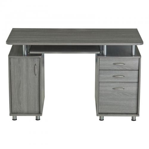 Techni Mobili Complete Workstation Computer Desk with Storage Drawers
