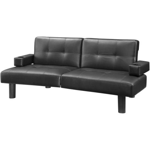Mainstays Connectrix Faux Leather Futon