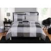 Mainstays Overscale Black Plaid Bed in a Bag