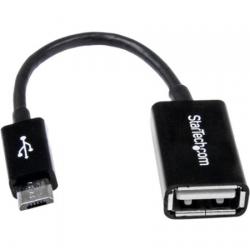 StarTech 5 Micro USB to USB OTG Host Adapter M/F