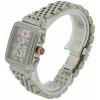 Michele Deco Women's Stainless Steel Watch With Mother of Pearl Dial