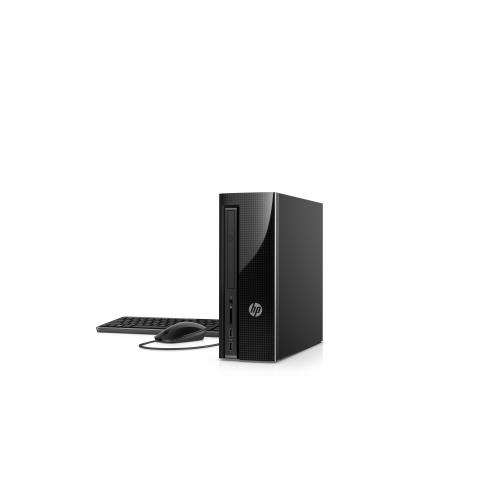 HP Slim 270-p033w Desktop Tower, Intel Celeron G3930 Processor, 4GB Memory, 500GB HD, Keyboard and Mouse, Win 10