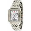 Michele Deco Women's Stainless Steel Watch With Mother of Pearl Dial