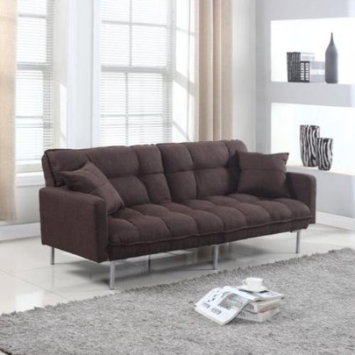 Latitude Run Winslow Modern Plush Tufted Convertible Sofa