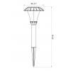 Mainstays Solar Stanford Pathway Light Set-8PK