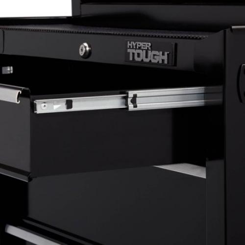Hyper Tough 4-Drawer Rolling Tool Cabinet with Ball-Bearing Slides, 26W