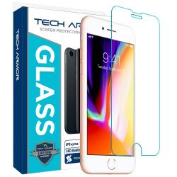 Tech Armor Apple iPhone 6 Plus, iPhone 7 Plus, iPhone 8 Plus Ballistic Glass Screen Protector