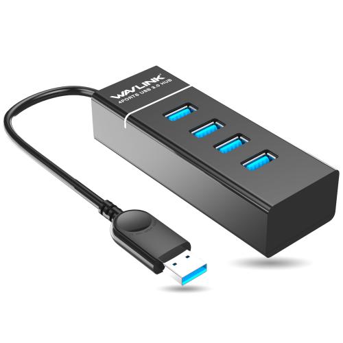 Wavlink 4-Port USB 3.0 Hub 5Gbps High Speed USB HUB for PC Laptop Macbook Computers