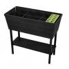 Keter Urban Bloomer, Resin Elevated Planter Raised Garden Bed