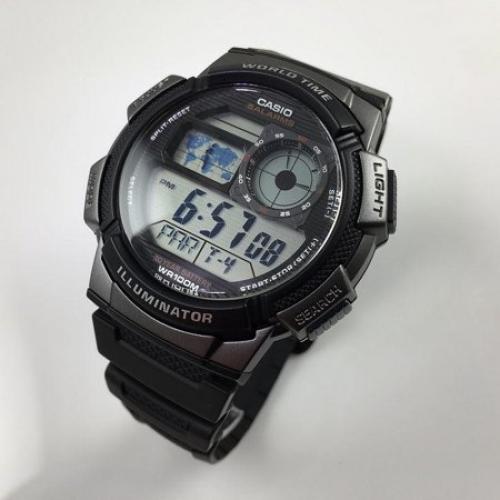 Casio Men's Digital Sport Watch With Time Zone Display