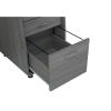 Techni Mobili Complete Workstation Computer Desk with Storage Drawers