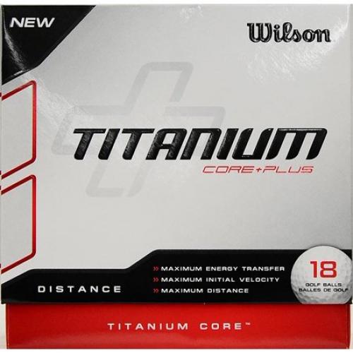 Wilson Titanium Golf Ball, 18 Pack