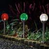 Westinghouse Solar Crackle Globe Path Light - 2 Pack