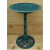 Gardman BA01136 Verdigris Pedestal Bird Bath