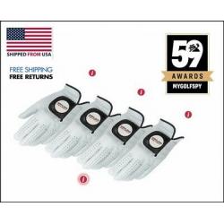 MediumLarge Kirkland Signature Leather Golf Glove for Right Handed Golfer 4 Pack