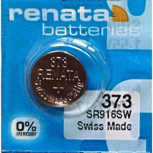 Renata 373 Button Cell Watch Batteries 10 Pack