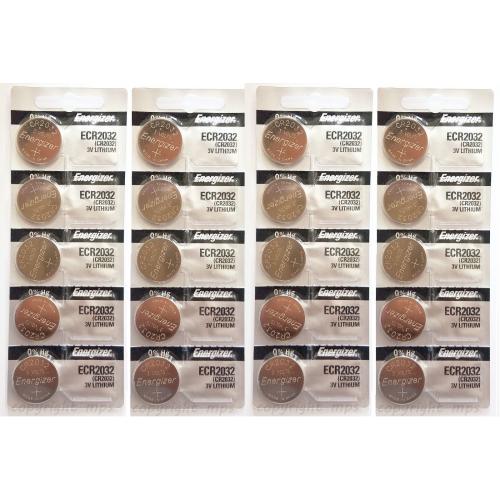 Energizer ECR2032 CR 2032 (2 piece) Lithium 3V Battery New Authorized Seller