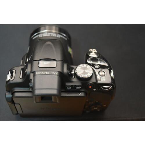 Nikon COOLPIX P600 16.1 MP Wi-Fi CMOS Digital Camera with 60x Zoom Black