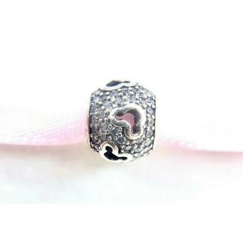 Authentic Pandora Silver 925 ALE Disney Mickey Silhouettes Charm 791442CZ