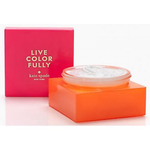 Kate Spade New York Live Color Body Cream 6.8 oz NEW TESTER