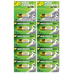 10 Pcs GP 27A GP27A 12V Alkaline Remote Battery