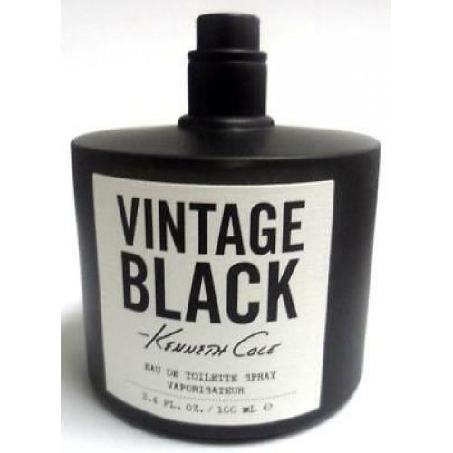 VINTAGE BLACK Kenneth Cole cologne men 3.4 oz 3.3 edt NEW TESTER