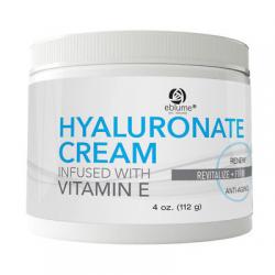 Eblume Hyaluronic Acid Cream Infused with Vitamin E, 4 oz.