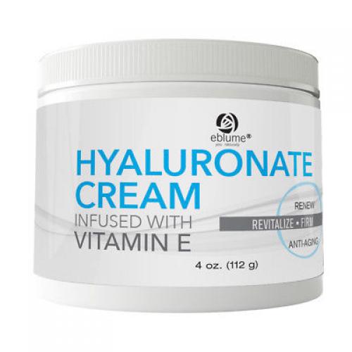 Eblume Hyaluronic Acid Cream Infused with Vitamin E, 4 oz.