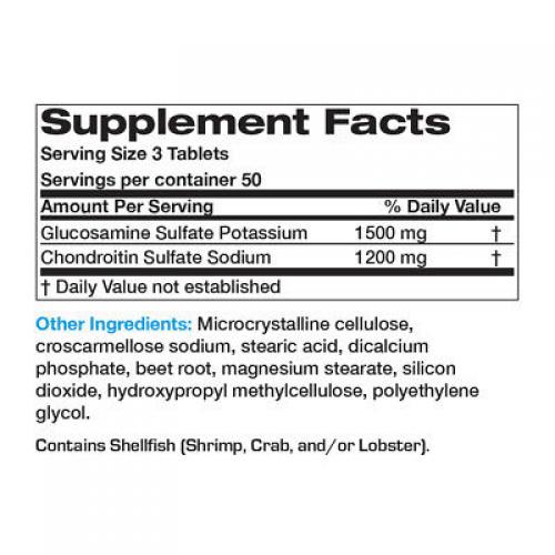 Bronson Glucosamine and Chondroitin EXTRA STRENGTH JOINT SUPPORT
